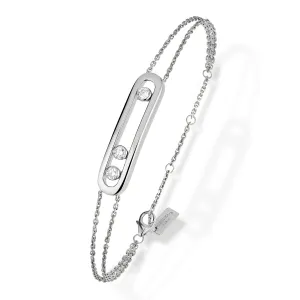 0.25ctw White Gold Diamond Bracelet