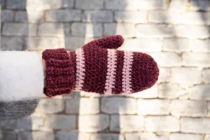 2-Color Mittens (Crochet)