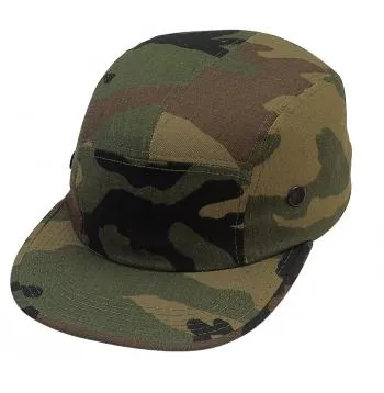 5 Panel Military Street Cap