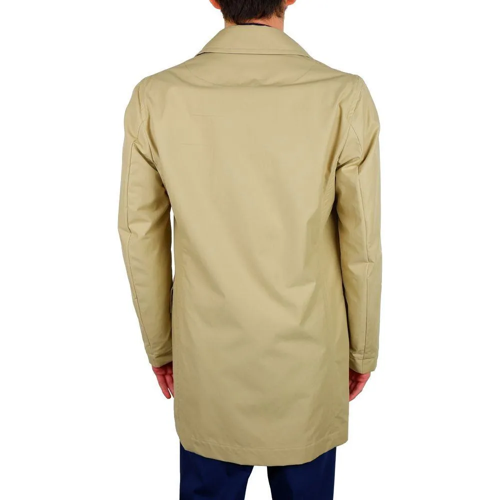 Aquascutum Classic Beige Trench Coat - Timeless Elegance