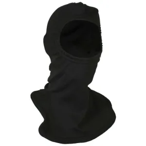 Balaclava - Fire and Arc Flash Resistant, Black, Double Layer Hood, Half Face Opening, Shoulder Length (PK 2 Hoods) - National Safety Apparel