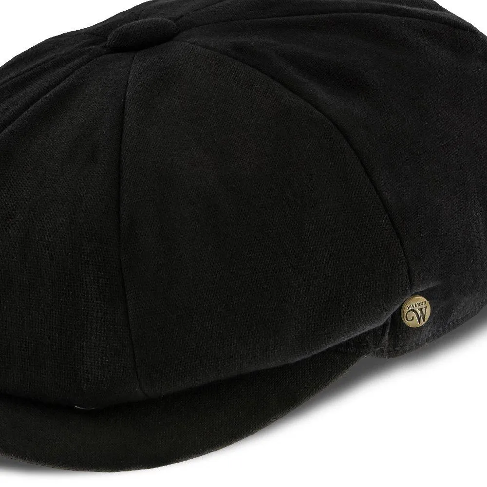 Beckham - Walrus Hats Tan Cotton 8 Panel Newsboy Cap