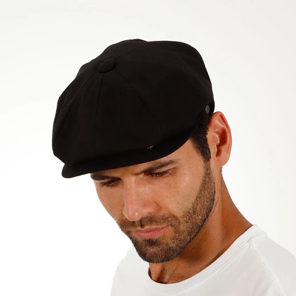 Beckham - Walrus Hats Tan Cotton 8 Panel Newsboy Cap