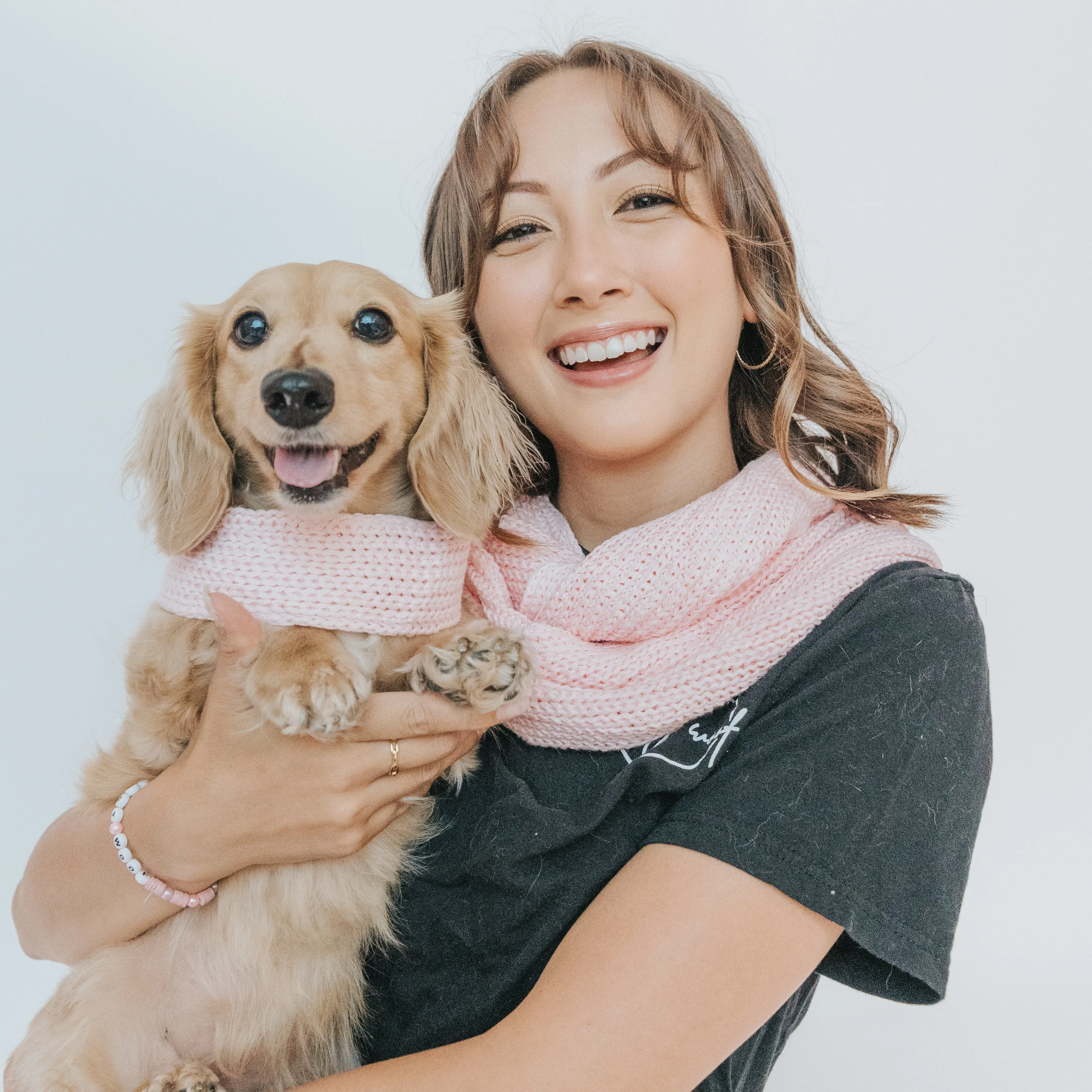 Bundle - Dog Infinity Scarf & Human Infinity Scarf