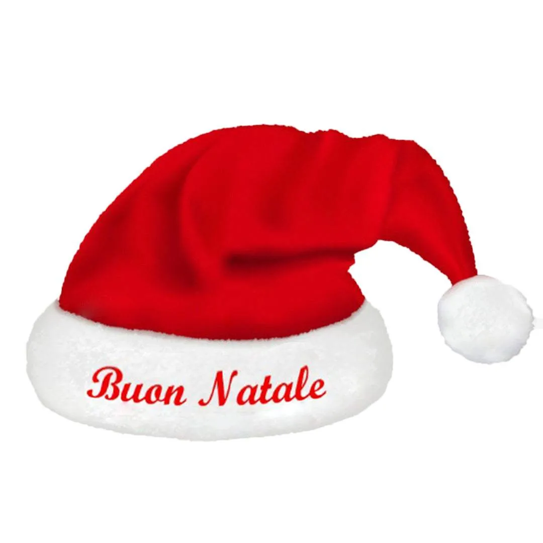 Buon Natale Santa Hat