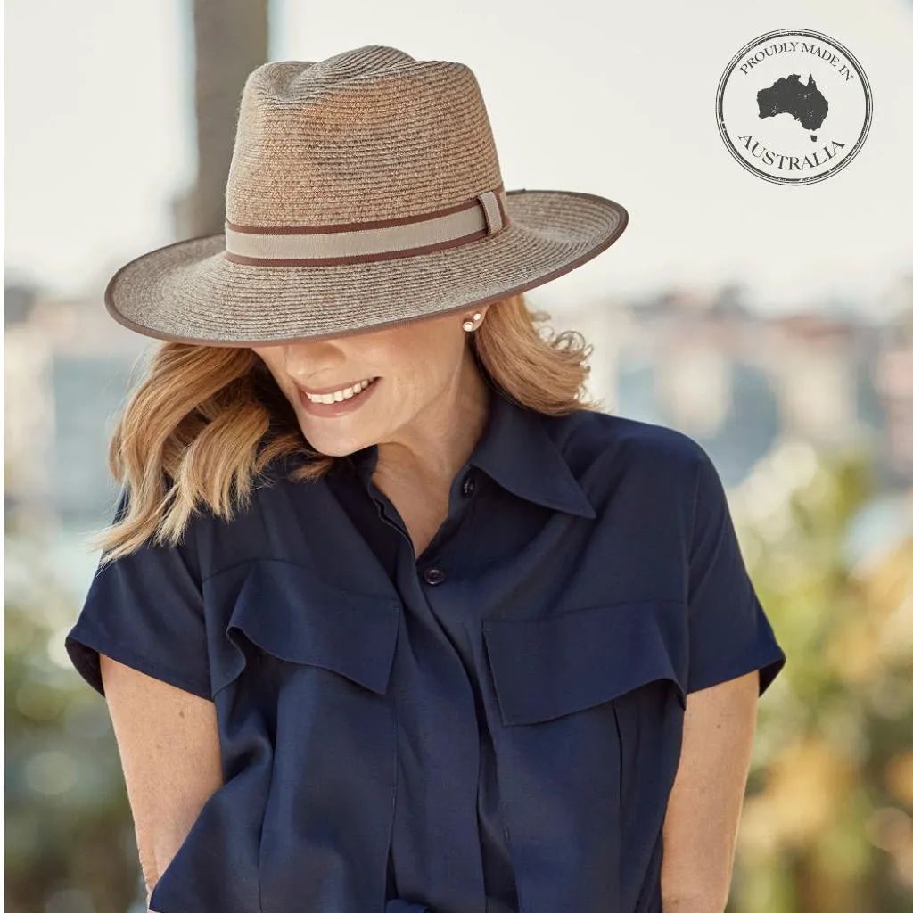 Canopy Bay by Deborah Hutton Royston Fedora - Camel