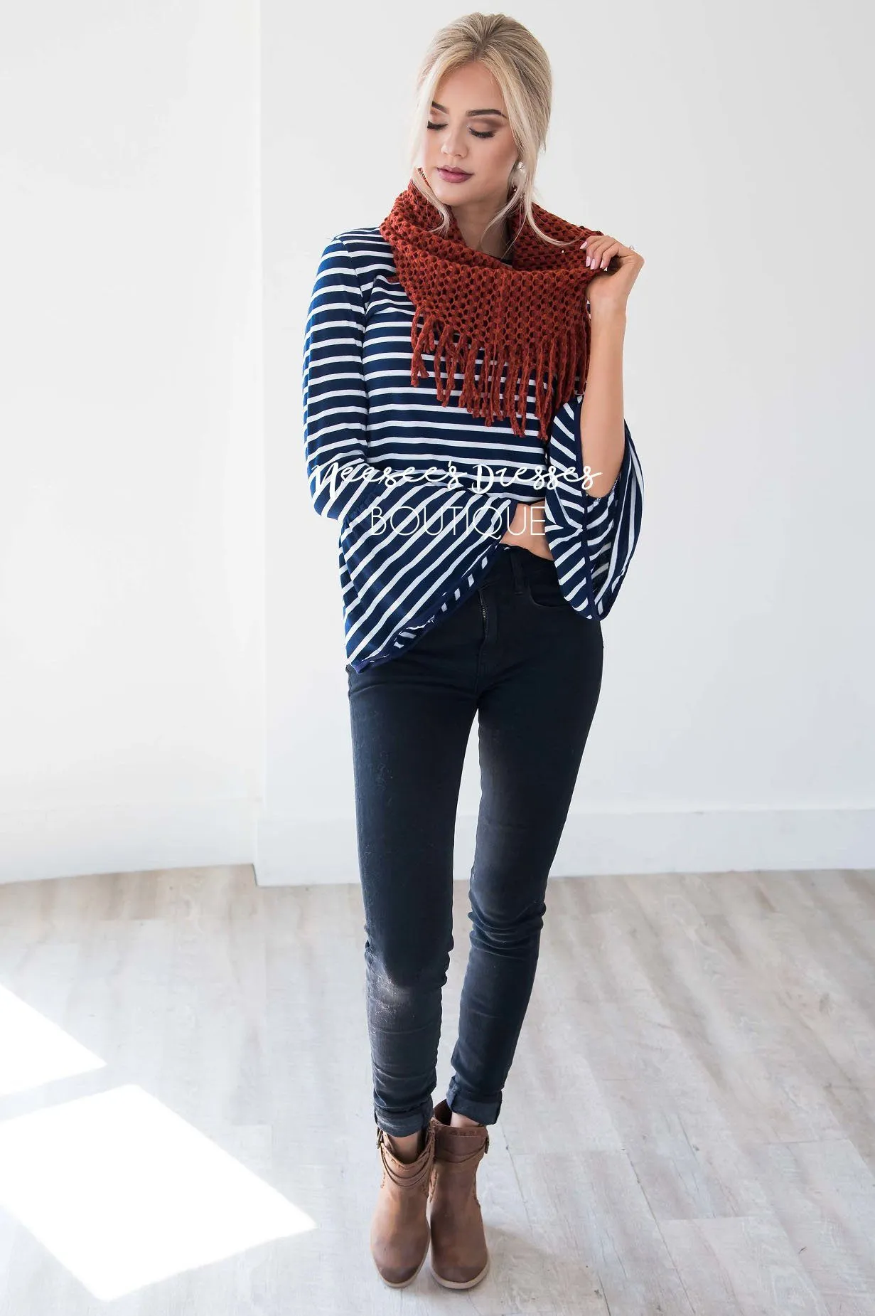 Cozy On Up Fringe Infinity Scarf