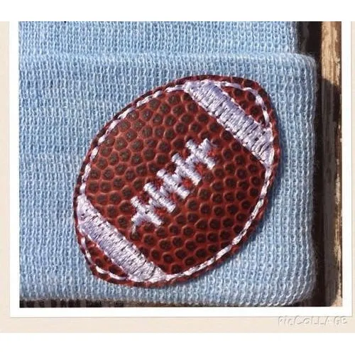 Cradle Cuties Football Hat