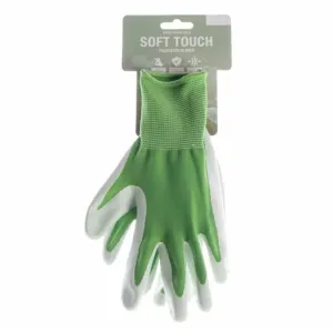 Cyclone Soft Touch Gloves Green Pastel Large