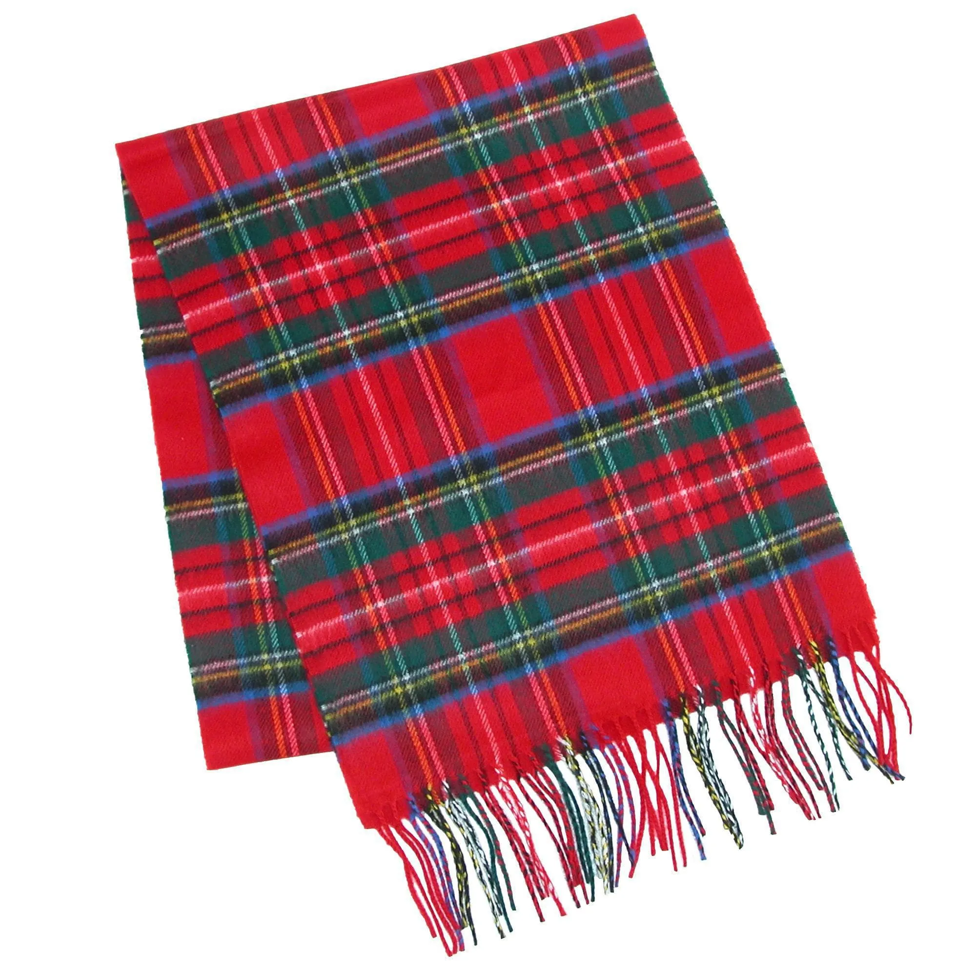 David & Young Soft Plaid Winter Scarf