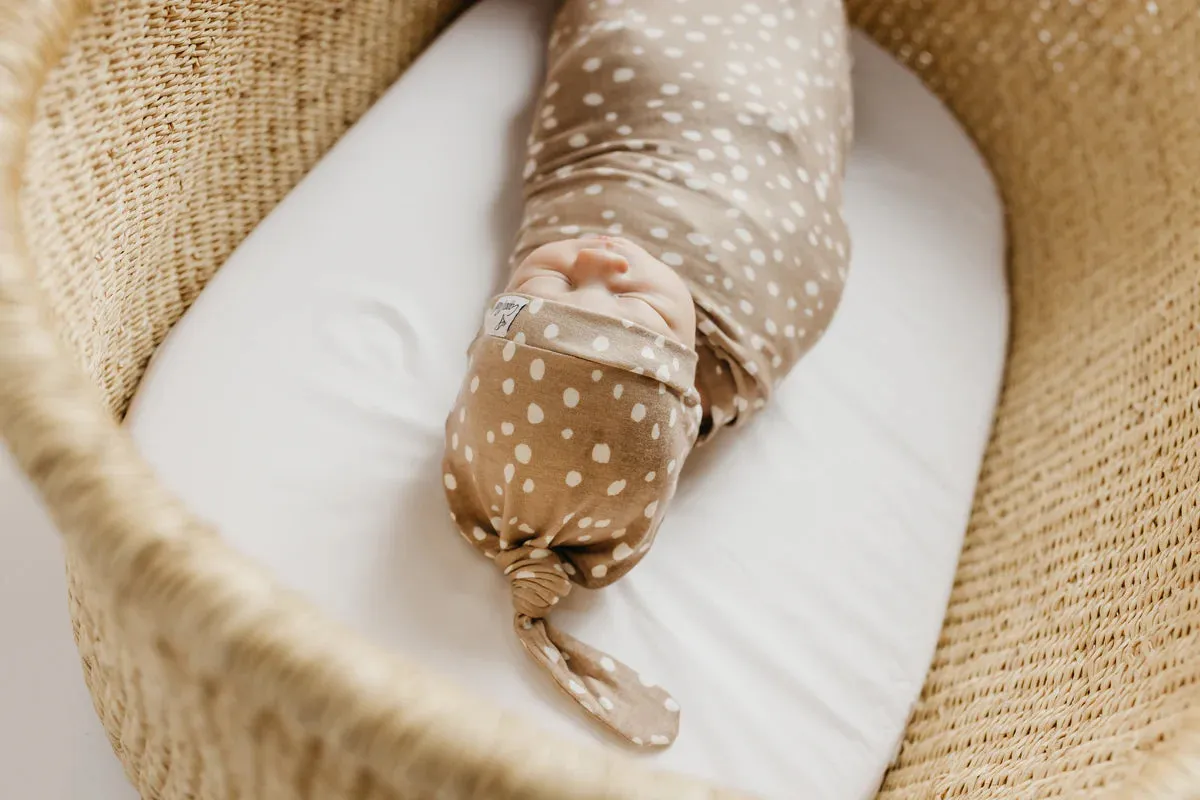 Fawn Top Knot Hat