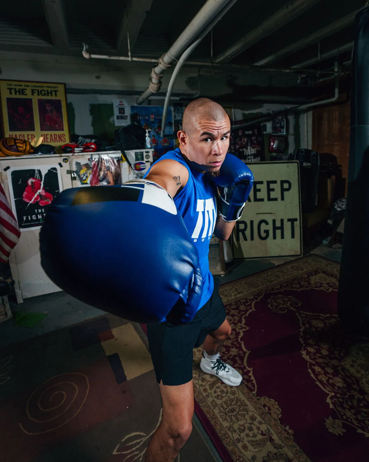 Fighting Big Logo Bag Gloves