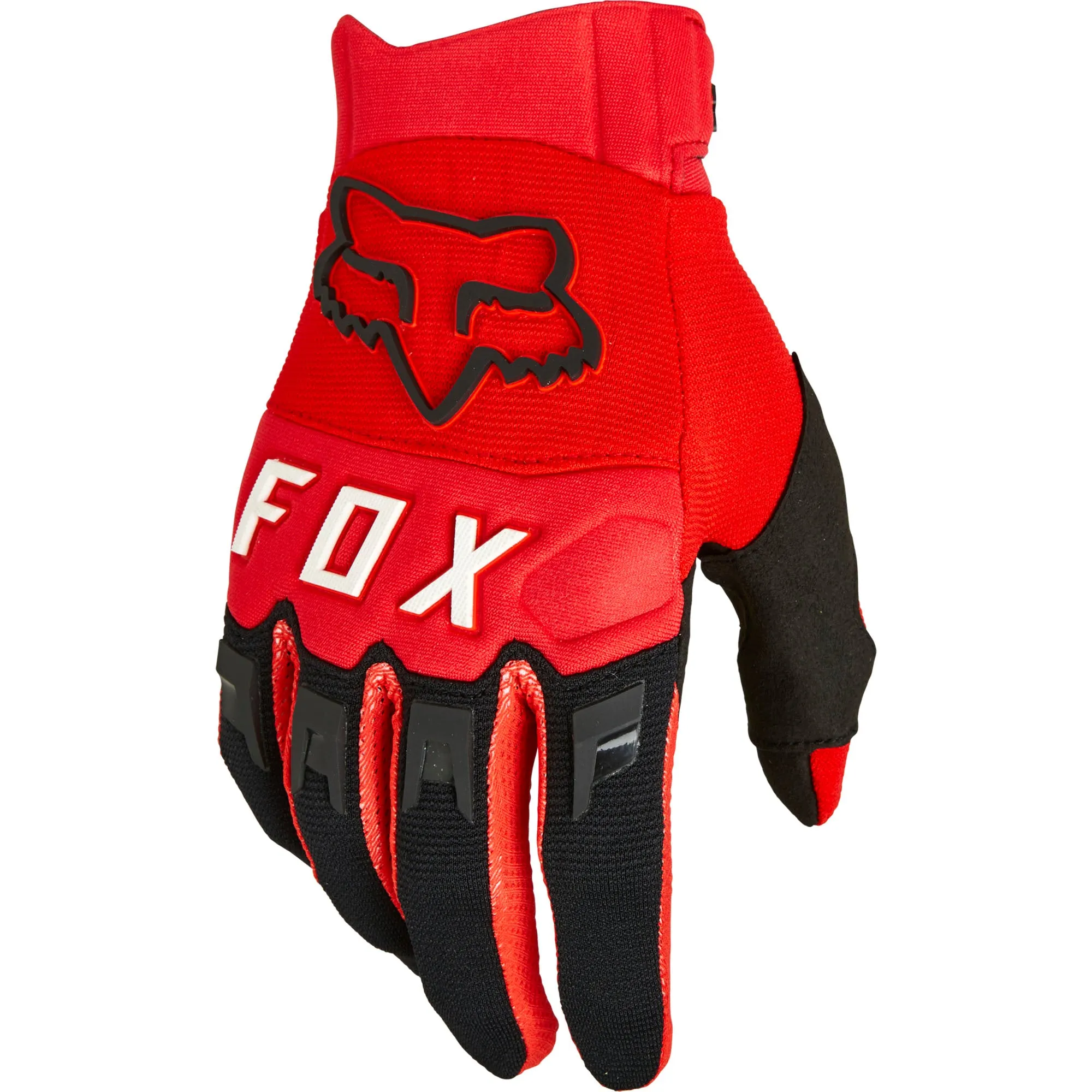 Fox Racing Dirtpaw Standard Offroad Gloves Flo Red