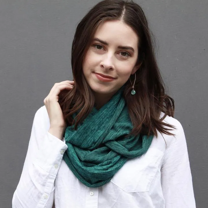 HEATHER JERSEY INFINITY SCARF