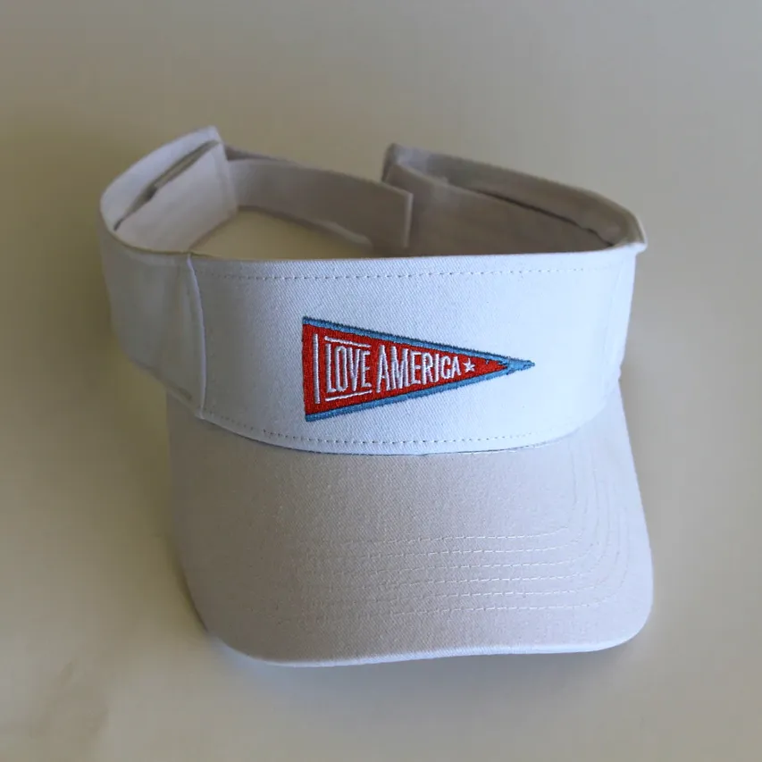 I Love America Women's Visor