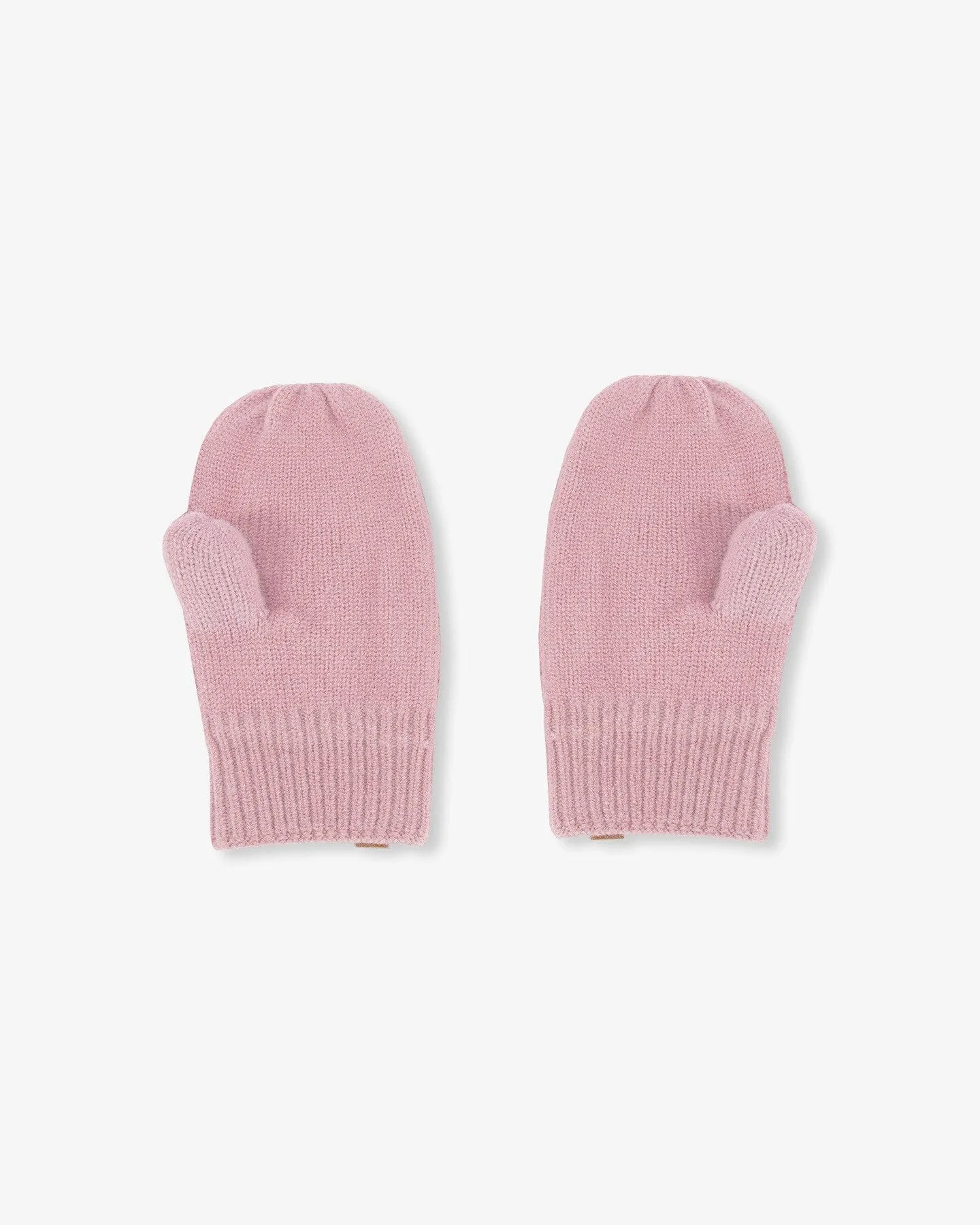 Knitted Mittens Ancient Rose by Deux par Deux