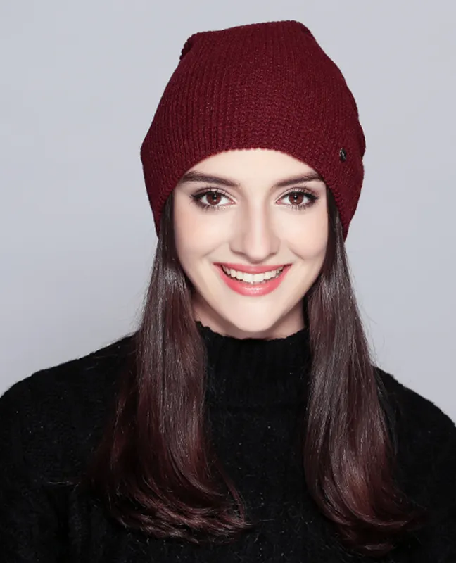 Lattice Wool Knitted Hat