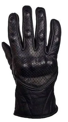 MEN'S BUTTER SOFT PERFORATED W/GEL PALM & HARD KNUCKLE PROTECTION VERY SOFT