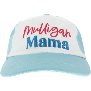 Mulligan Mama Light Teal with White Adjustable Hat