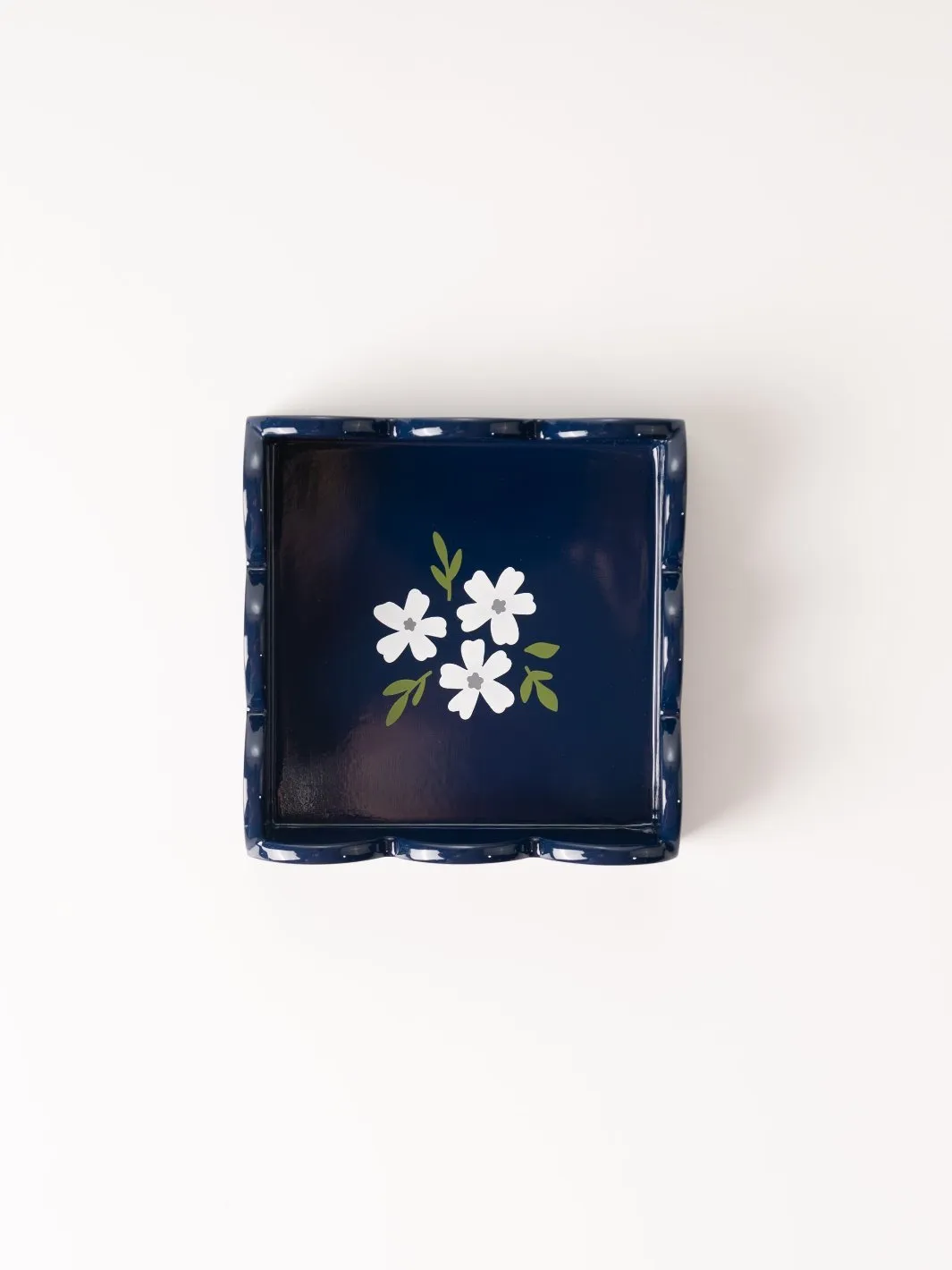 Navy Trinket Tray