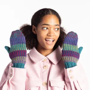 Patons Color Dash Knit Mittens