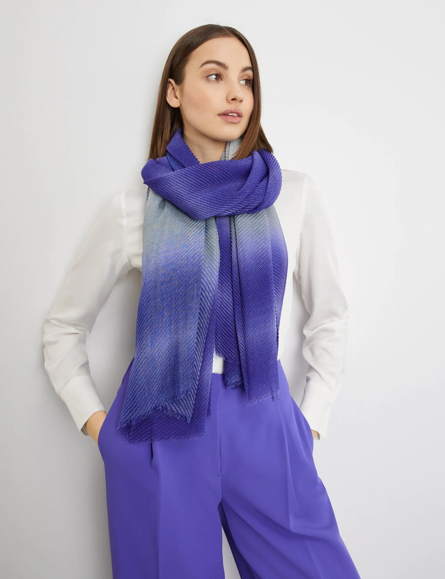 Pleated Scarf