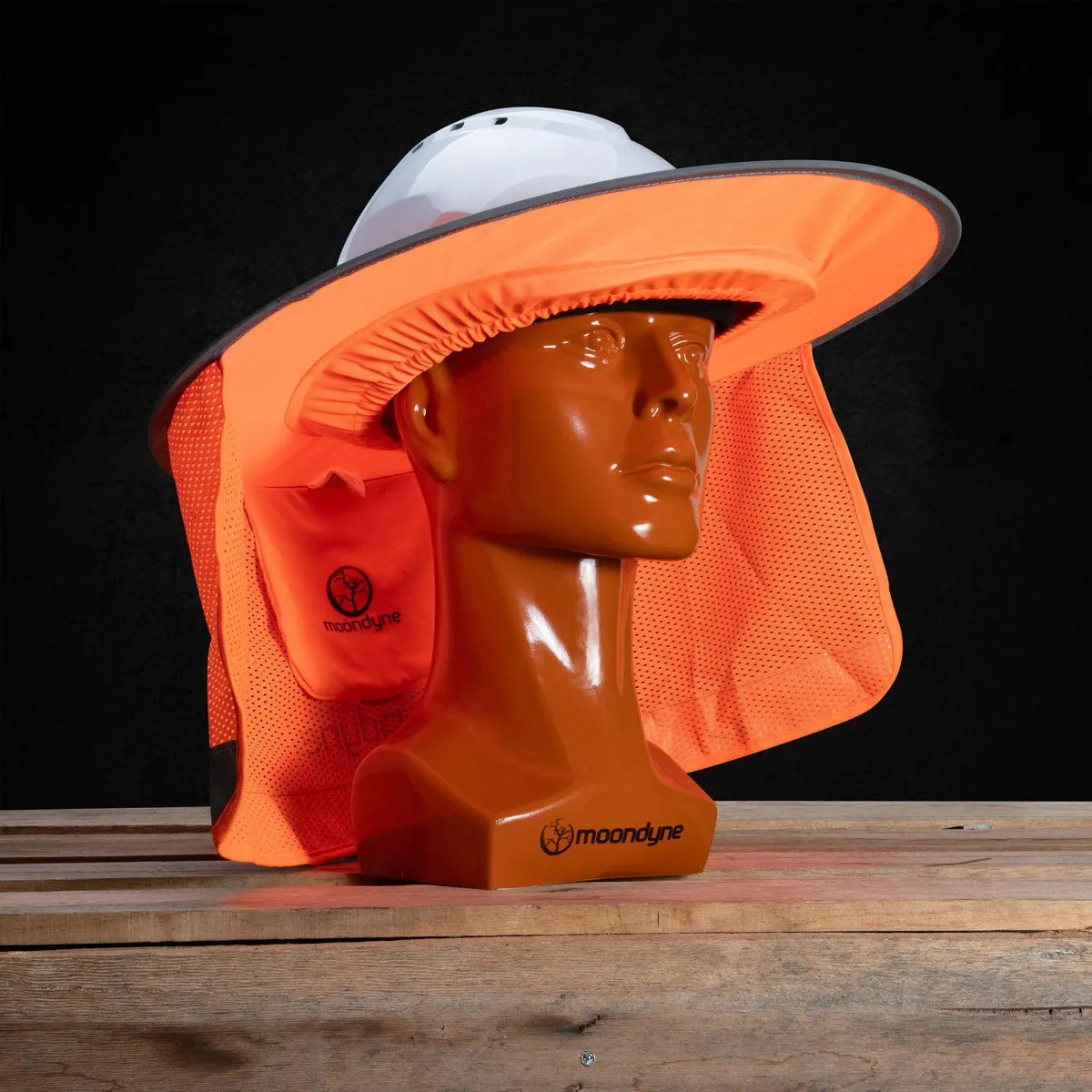 Pop-up Protection for Hard Hats - Hivis