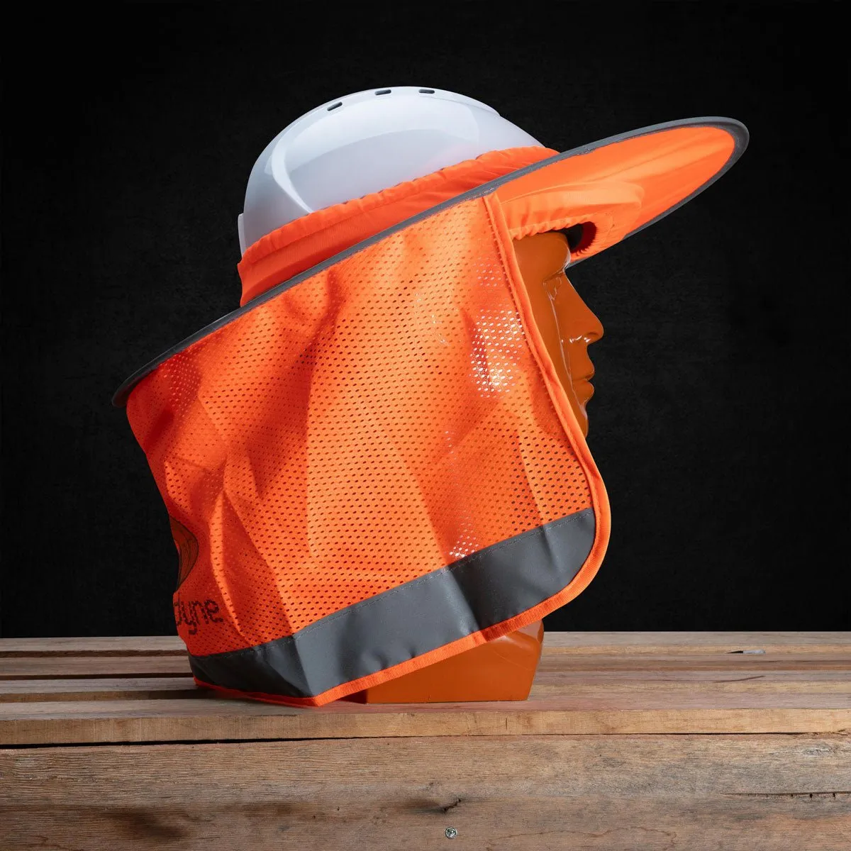 Pop-up Protection for Hard Hats - Hivis