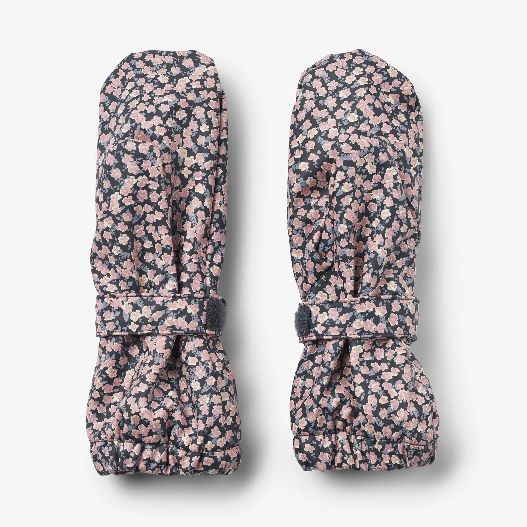 Rain Mittens Rily - rainy flowers