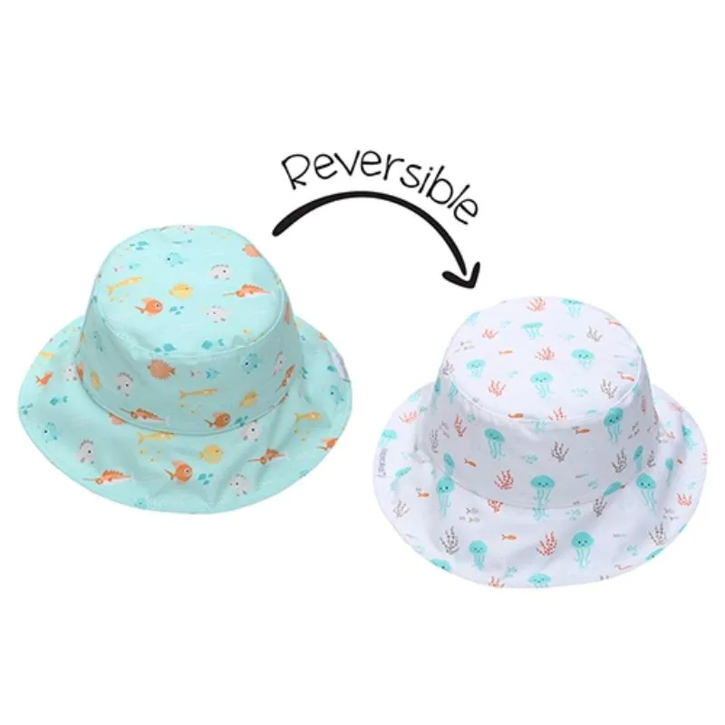 Reversible Patterned Sun Hat