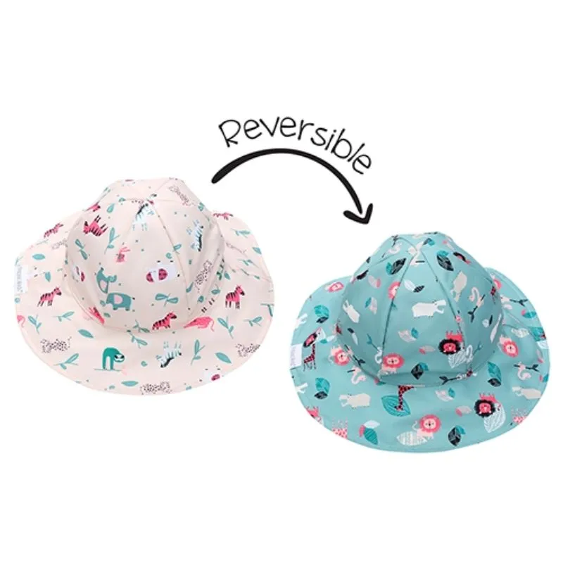 Reversible Patterned Sun Hat