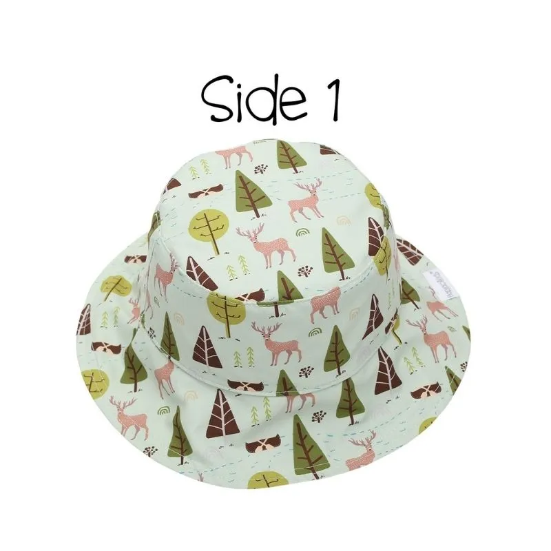 Reversible Patterned Sun Hat