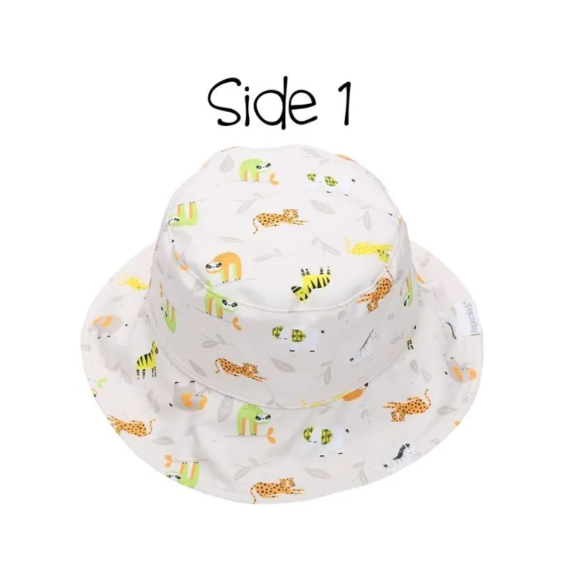 Reversible Patterned Sun Hat