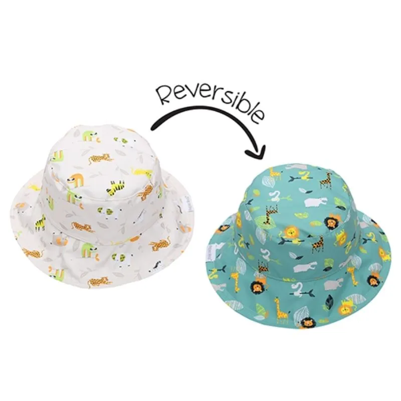 Reversible Patterned Sun Hat