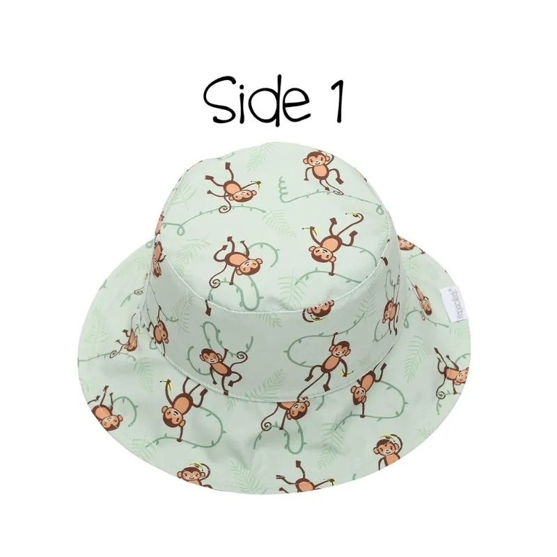 Reversible Patterned Sun Hat