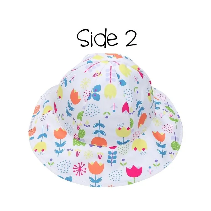 Reversible Patterned Sun Hat