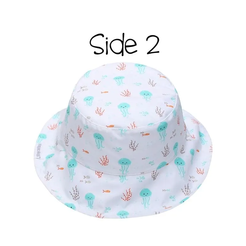 Reversible Patterned Sun Hat