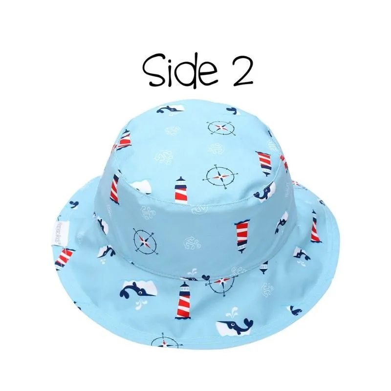 Reversible Patterned Sun Hat