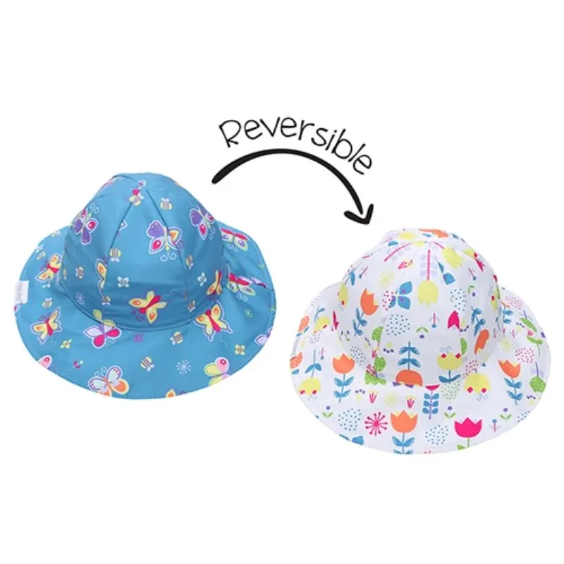 Reversible Patterned Sun Hat