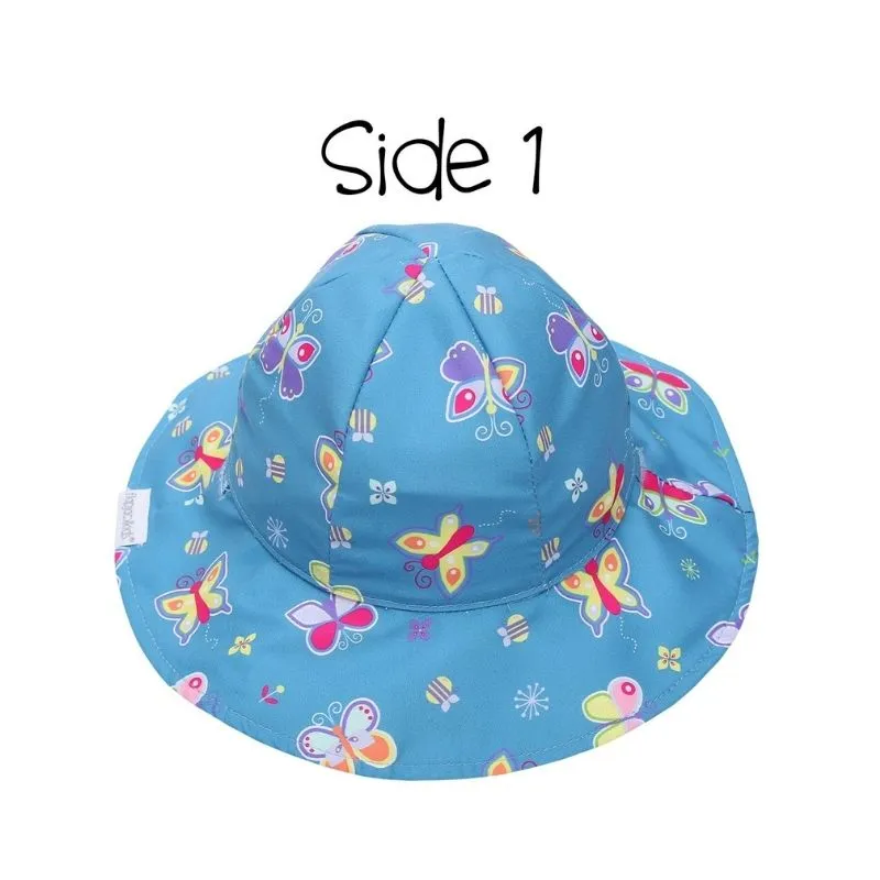 Reversible Patterned Sun Hat