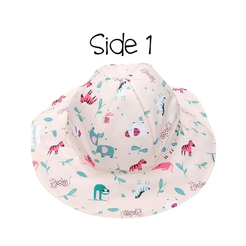 Reversible Patterned Sun Hat