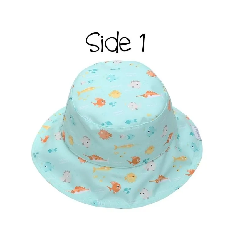 Reversible Patterned Sun Hat