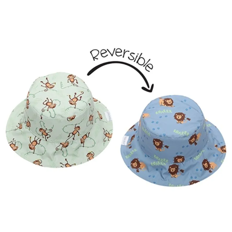 Reversible Patterned Sun Hat