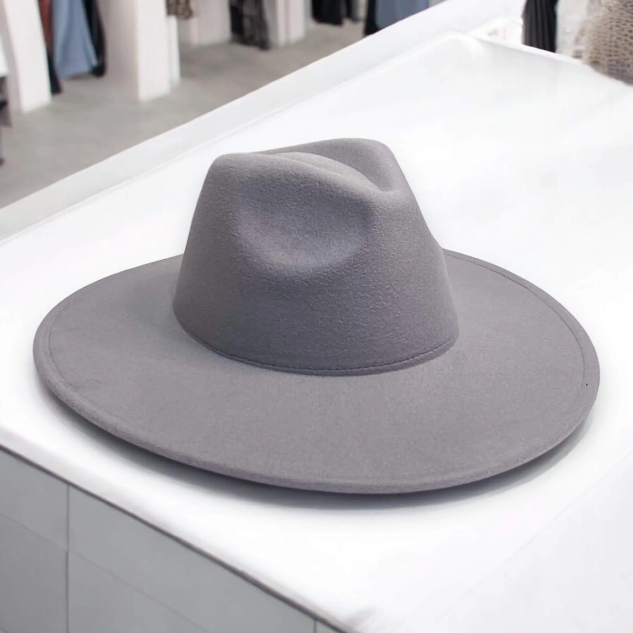 Stylish Wide Brim Fedora Hats