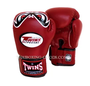 Twins Special Fancy BOXING GLOVES FBGVL3-25 RED