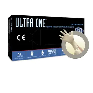 UL-315-XL Microflex Ultra One Powder Free Extended Latex Gloves,XL