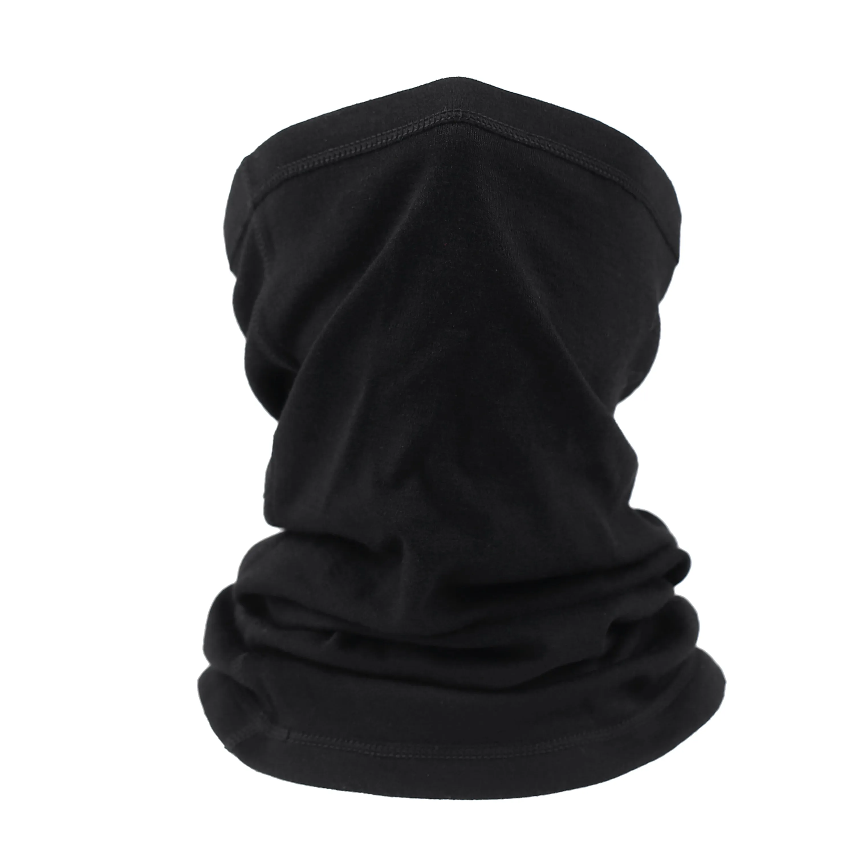 Unisex Merino 250g Neck Gaiters Black