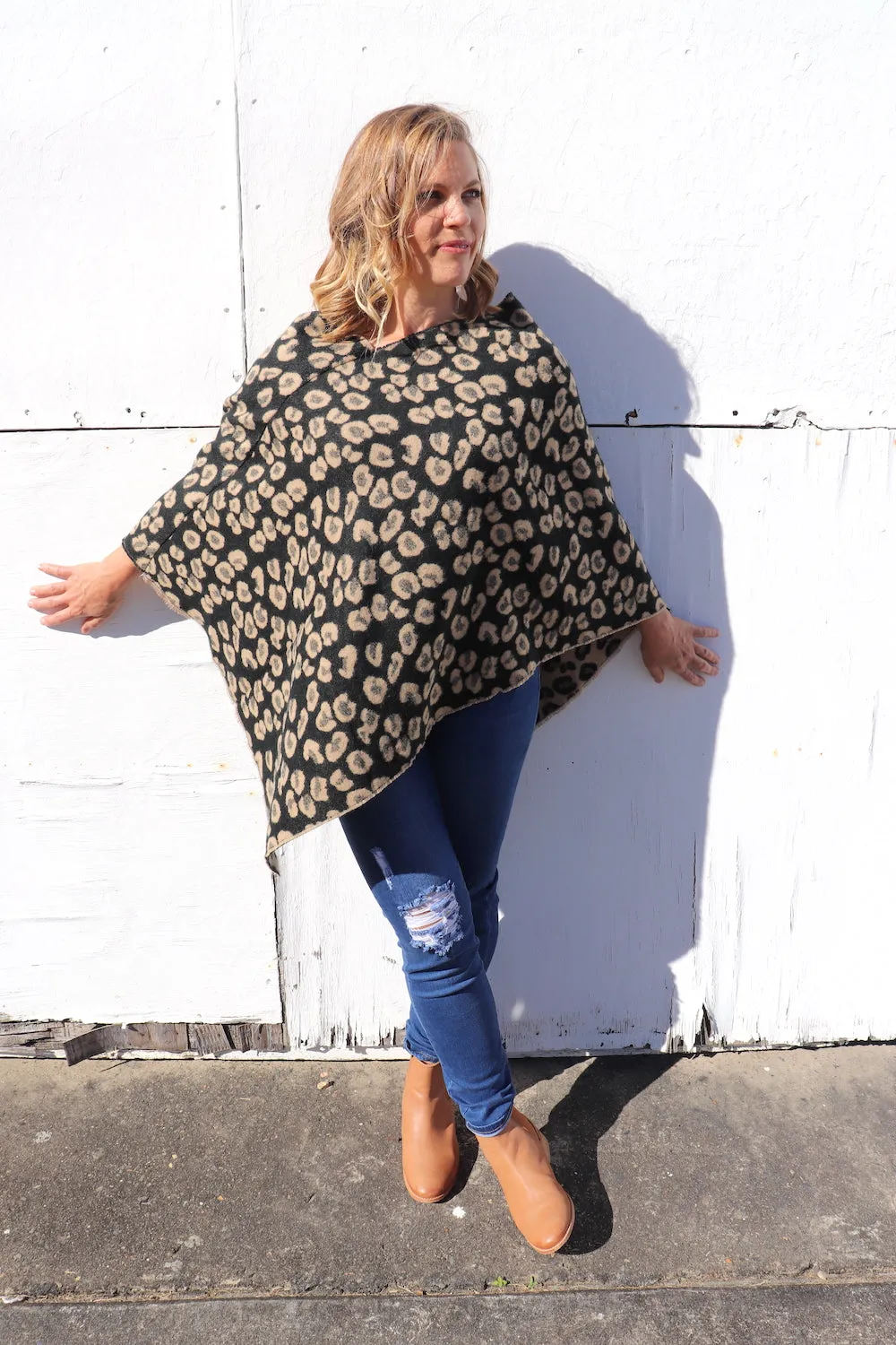 Walnut Winter Poncho