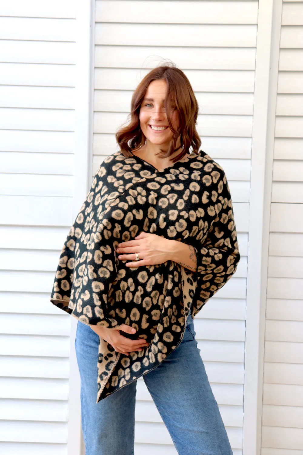 Walnut Winter Poncho