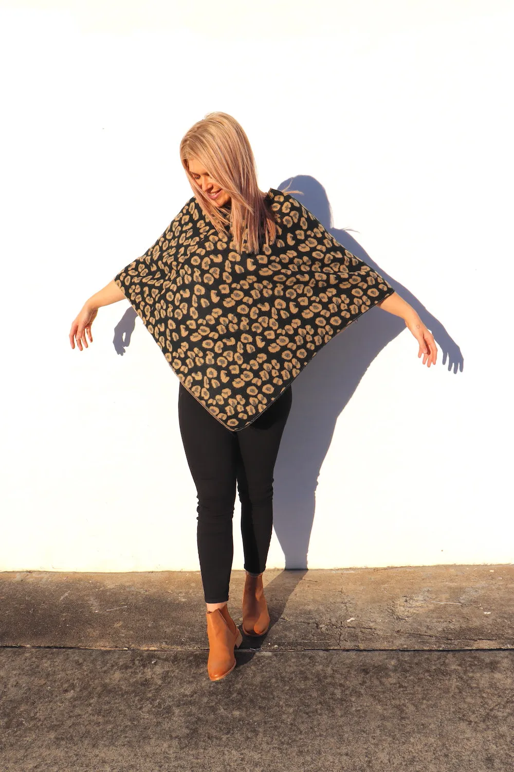 Walnut Winter Poncho